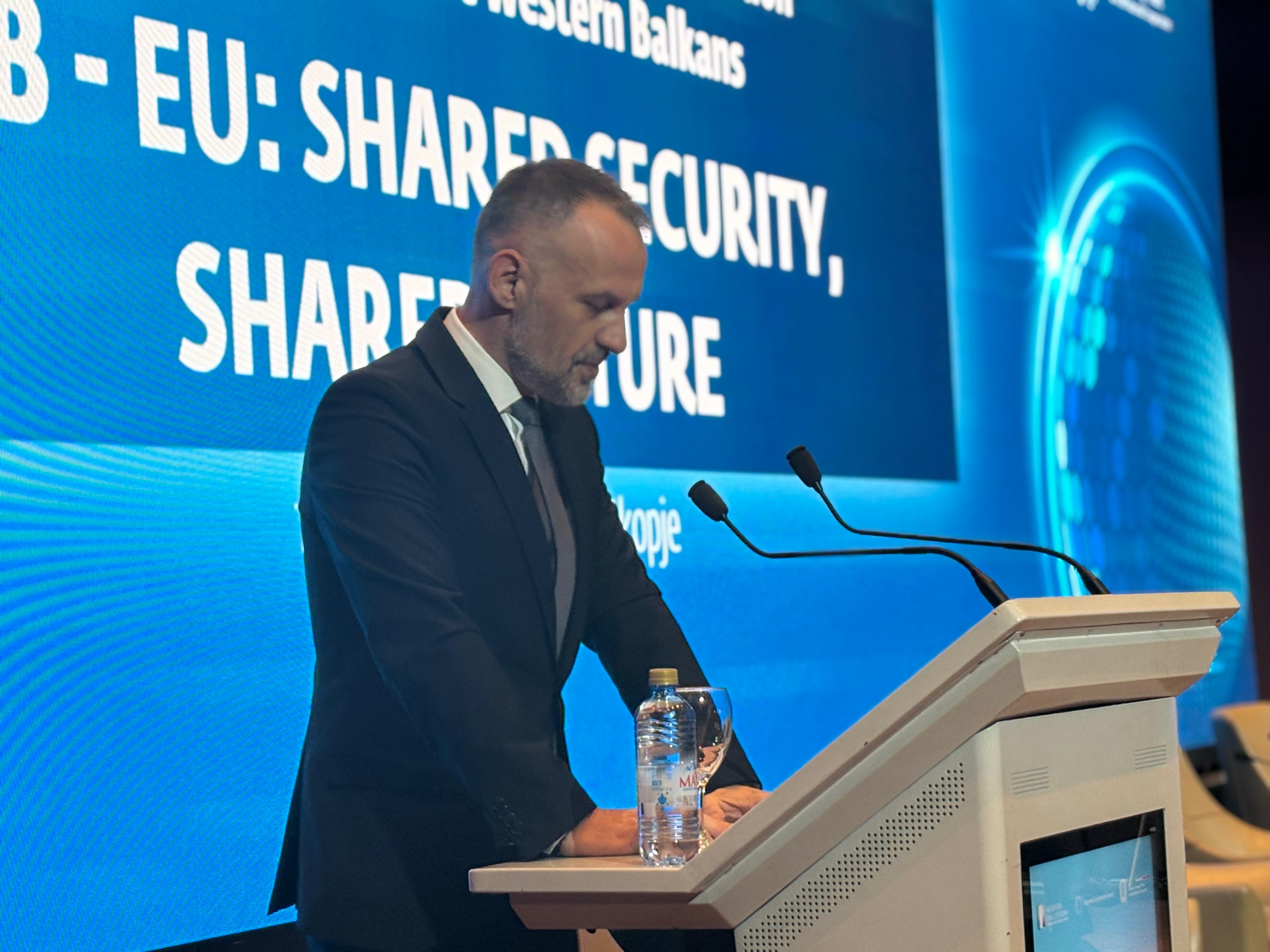 Учество на Заменик претседателот на Владата Арбен Фетаи на Регионална конференција за безбедност „Западен Балкан - EU: Заедничка безбедност, заедничка иднина“