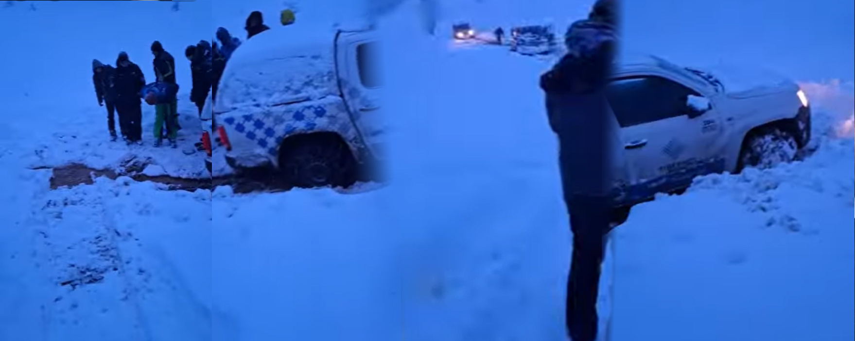 Успешно спасување на двајца вработени на А1 кај с. Лазарополе 