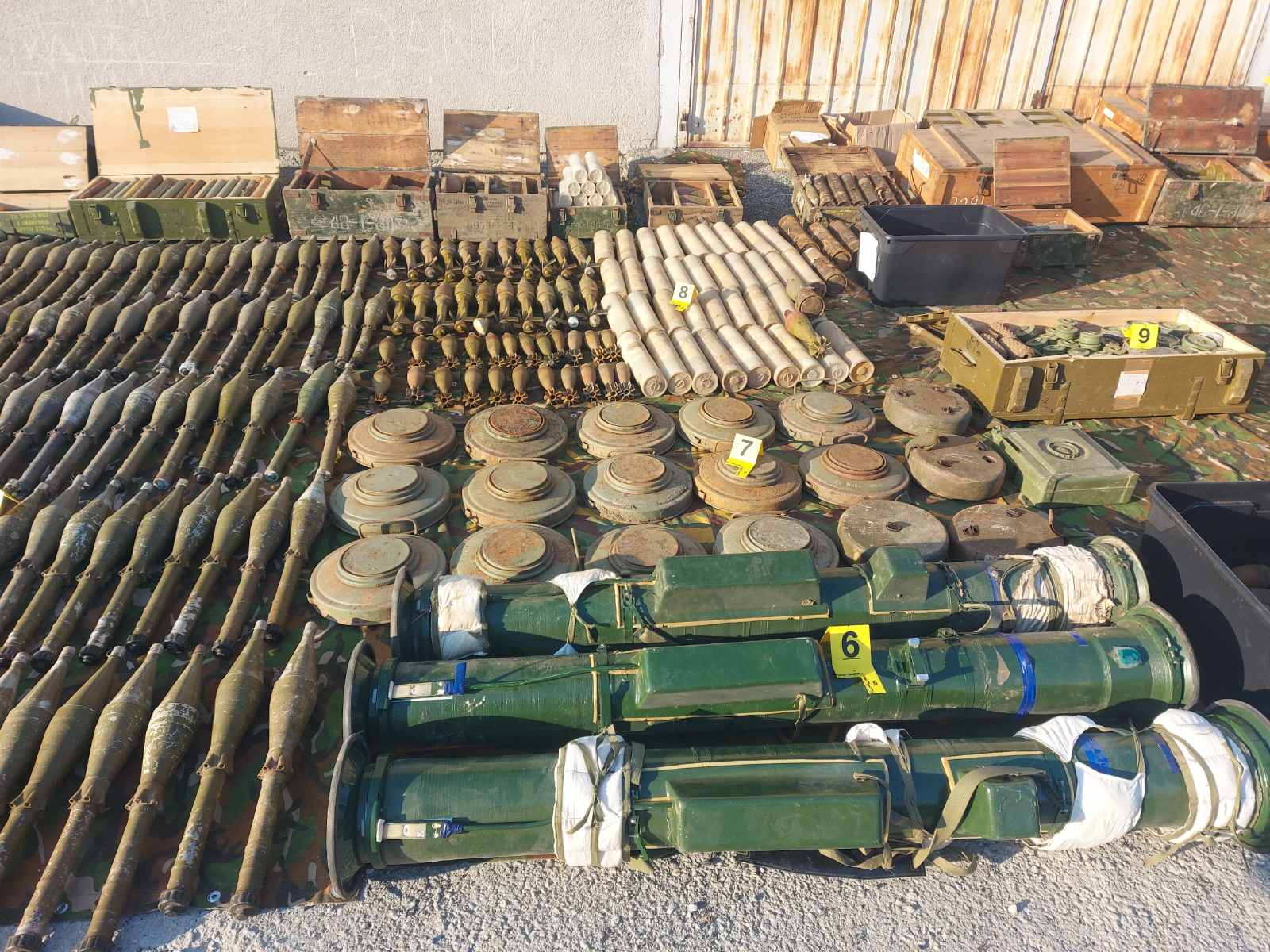 Утре на полигонот „Криволак“ ќе се уништи голема количина на минско-експлозивни средства запленети пред 15 години