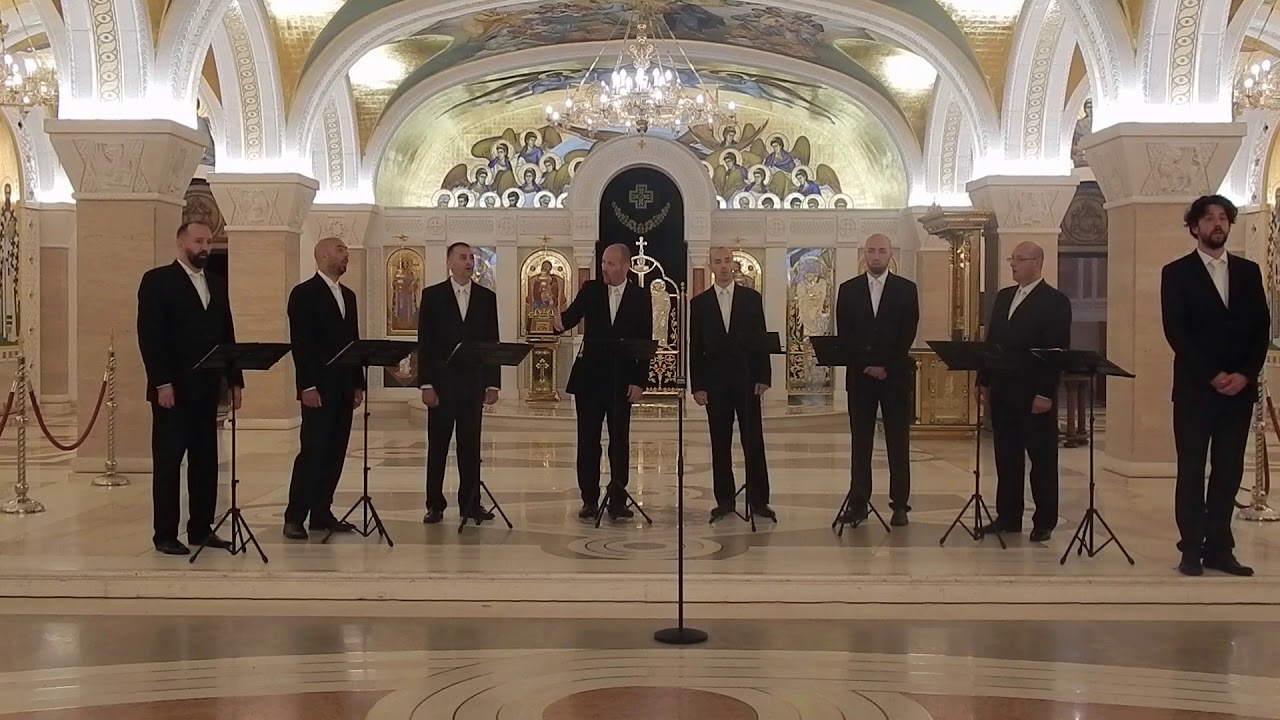 Вечер на духовни и популарни песни на „Охридско лето“ со српскиот професионален хор „Свети Серафим Саров“
