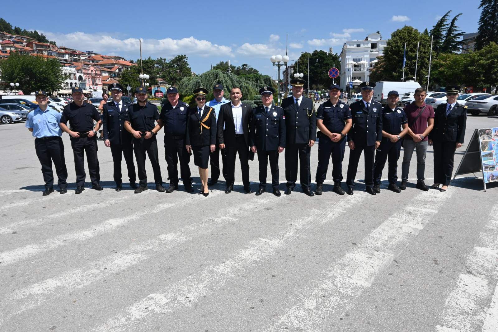 Висока делегација на Управата на полицијата при МВР на Р. Србија во тридневна работна посета на СВР Охрид