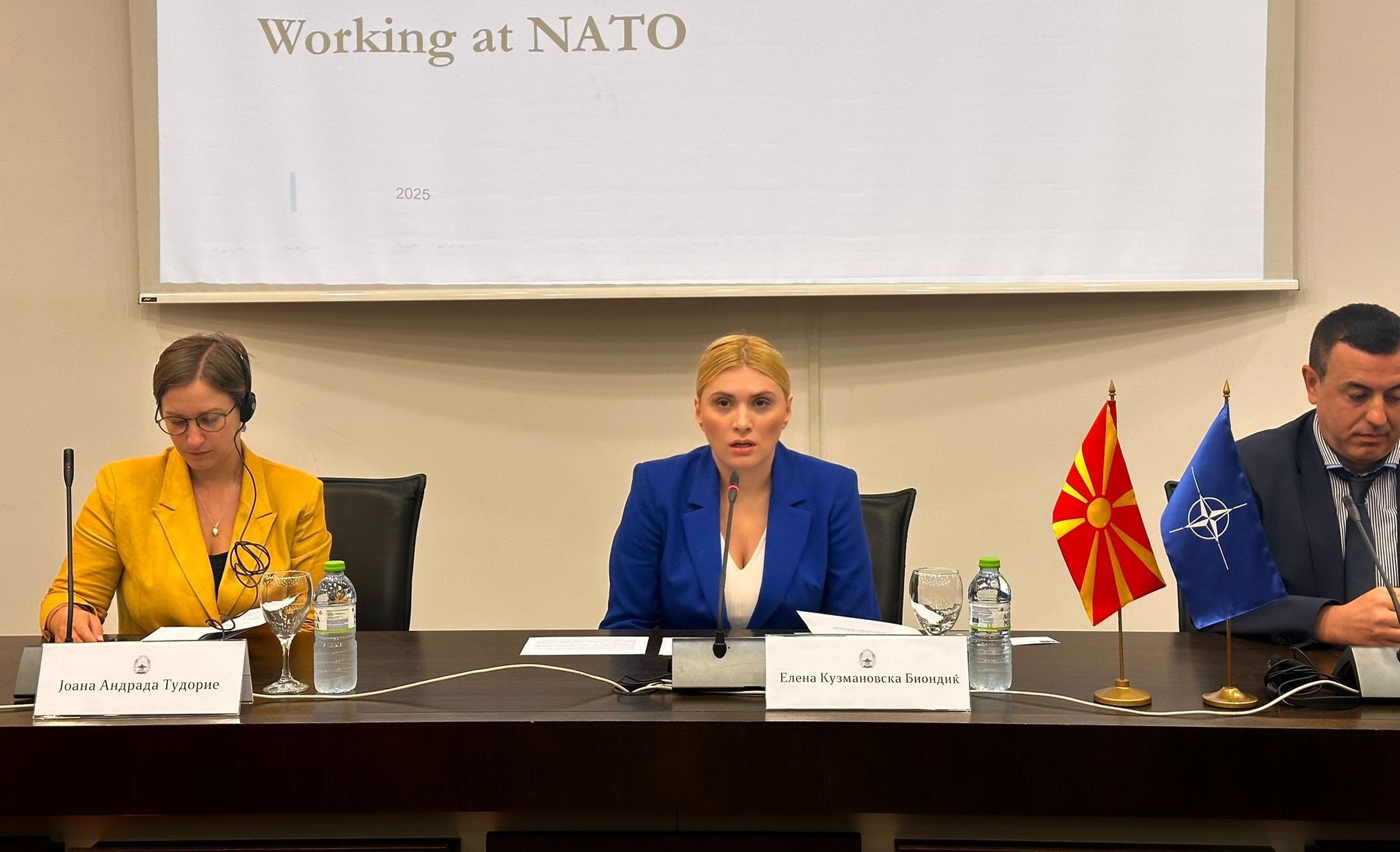 Во МНРиНТ се одржа настан посветен на можностите за вработувањето во НАТО Алијансата