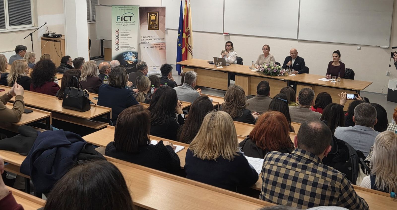 Во Битола се одржа втора јавна дебата за предлог Законот за високо образование со претставници на УКЛО и УИНТ