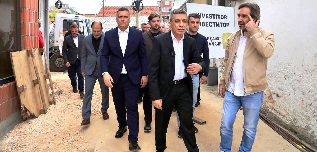 Хоџа: Продолжуваат инвестициите во комуналната инфраструктура во Чаир