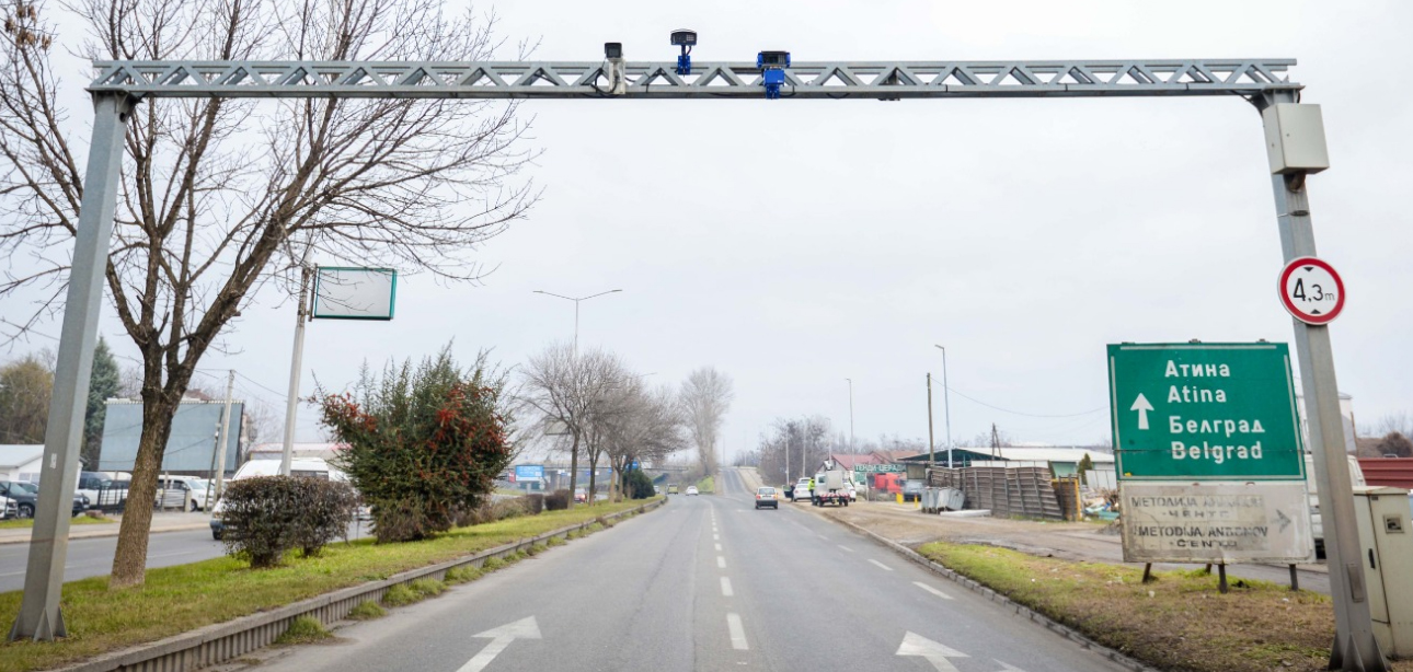 За една седмица констатирани 4991 сообраќајни прекршоци преку системот „Безбеден град“, за брзо возење 4674