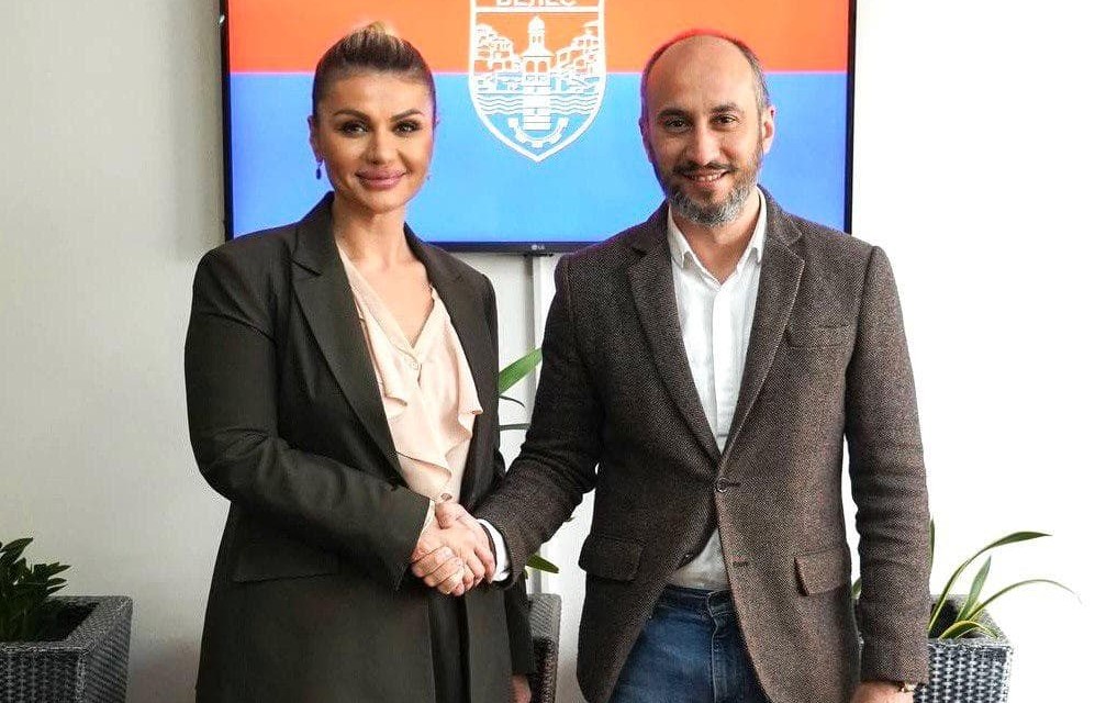 Заменик-министерката за европски прашања, Викторија Трајков денеска оствари работна средба со градоначалникот на општина Велес, Марко Колев