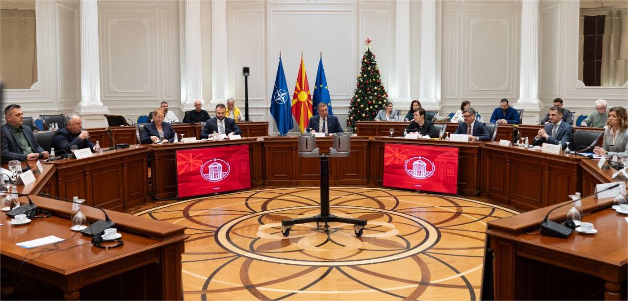 Заменик министерот Ѓоко Велковски на петтата седница на Економско-социјалниот совет