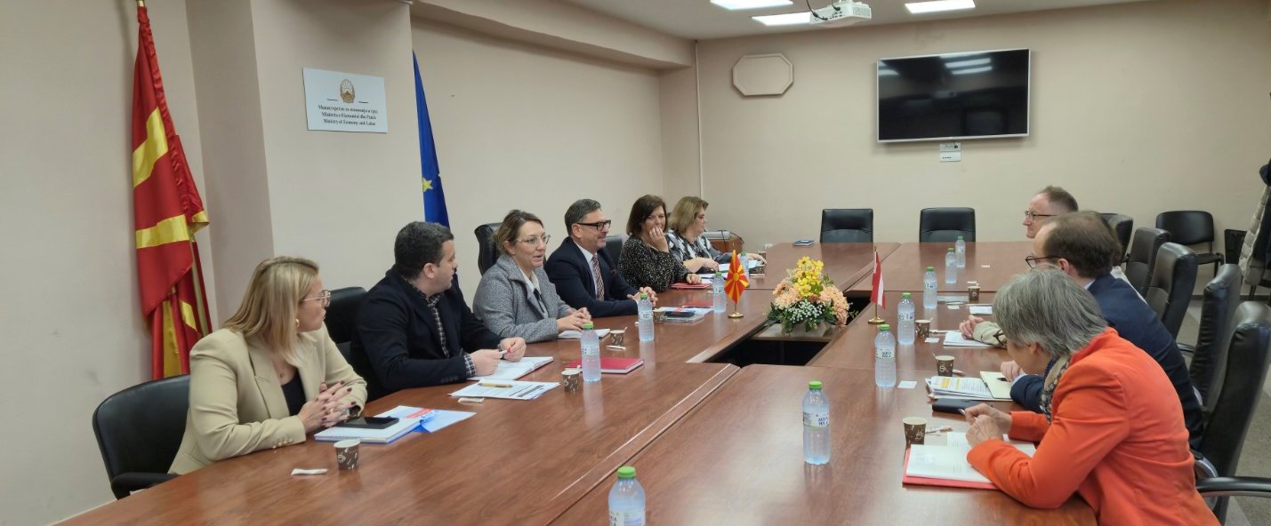 Заменик-министерот Ристески оствари средба со делегација од Република Австрија