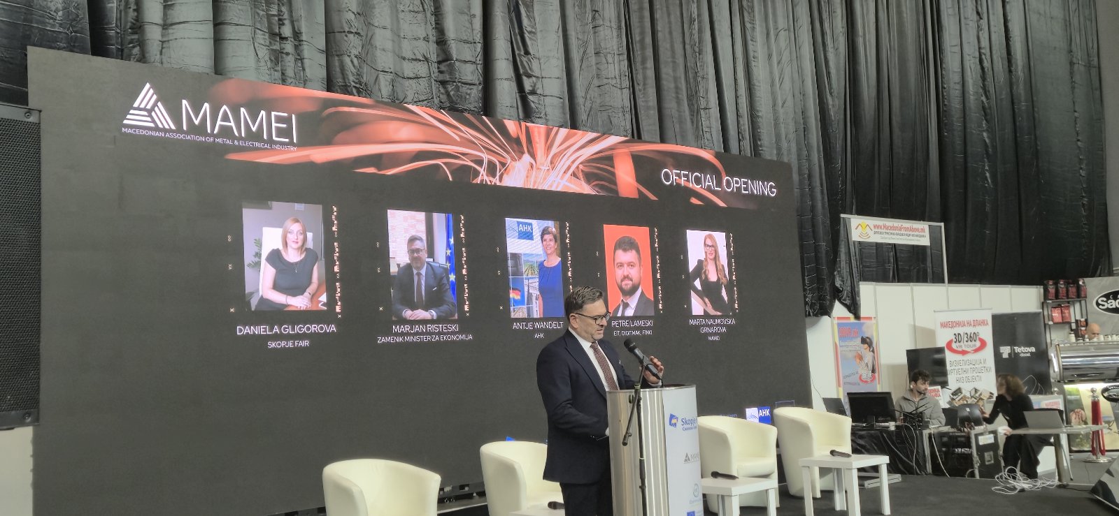 Заменик-министерот Ристески се обрати на конференцијата „Од Преместување на Производство до Локално Напредно Производство“  