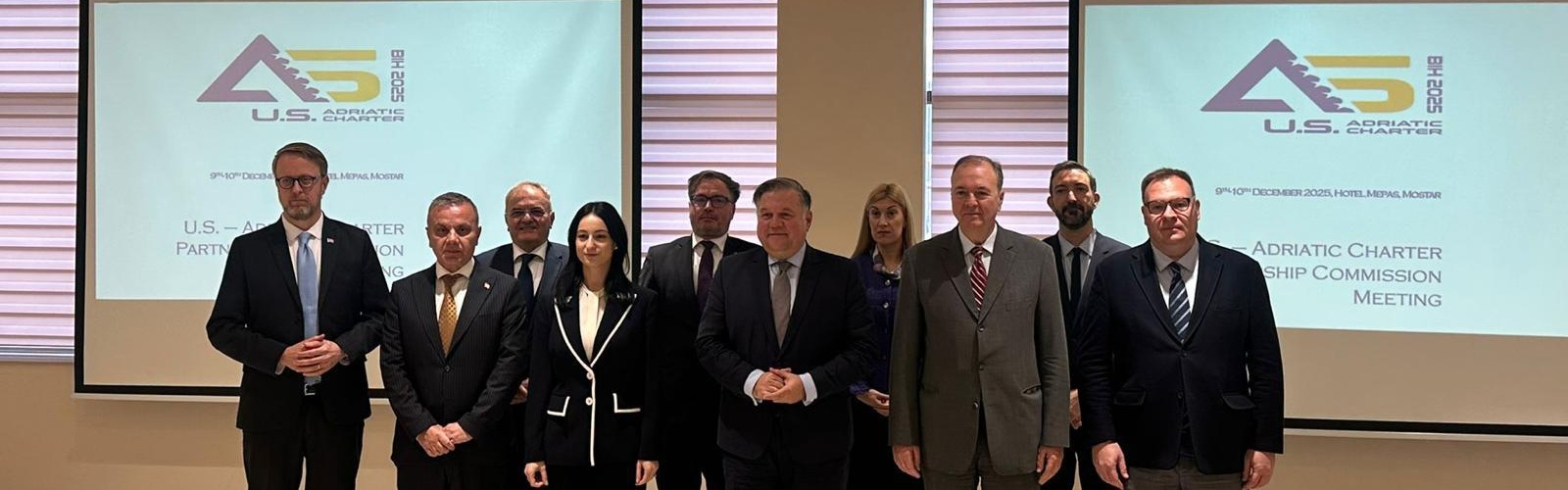 Заменик министерот за надворешни работи и надворешна трговија учествуваше на состанокот на Партнерската Комисија на САД – Јадранската Повелба 