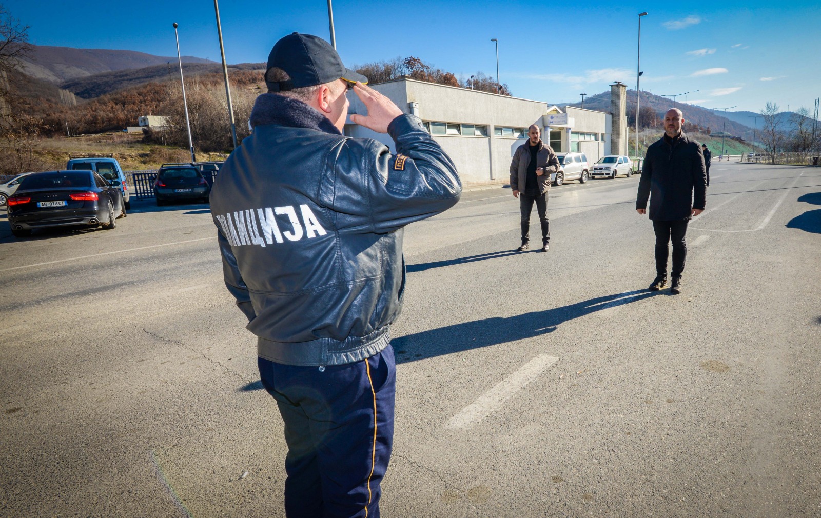Заменик министерот за внатрешни работи Исени на терен со полициските службеници на ГП Блаце и ЕВР Чаир