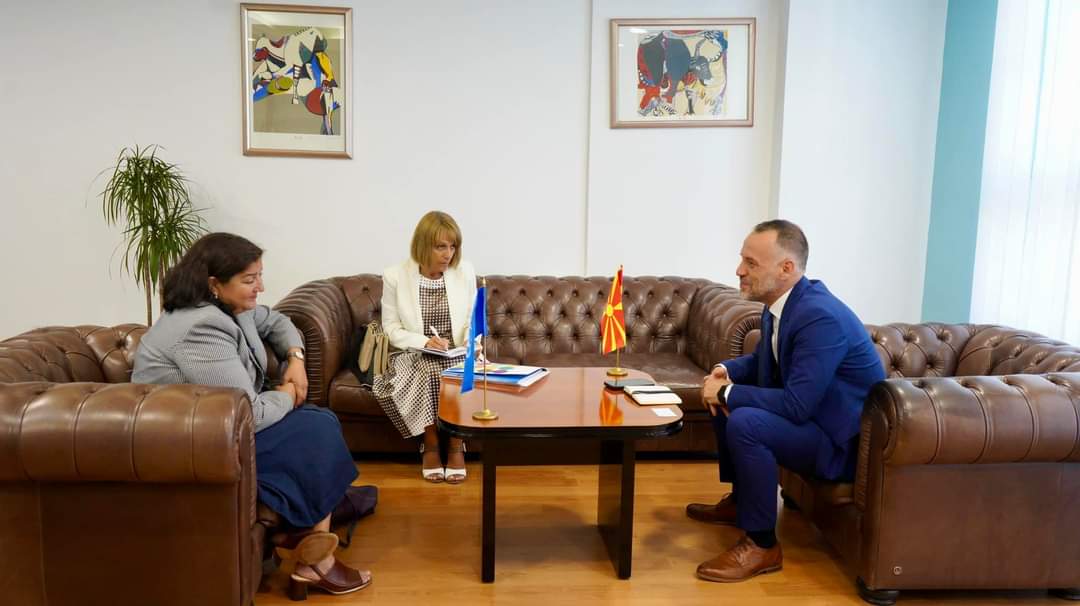 Заменик премиерот Фетаи беше домаќин на Постојаната координаторка на ОН во Република Северна Македониј, Росана Дуџак