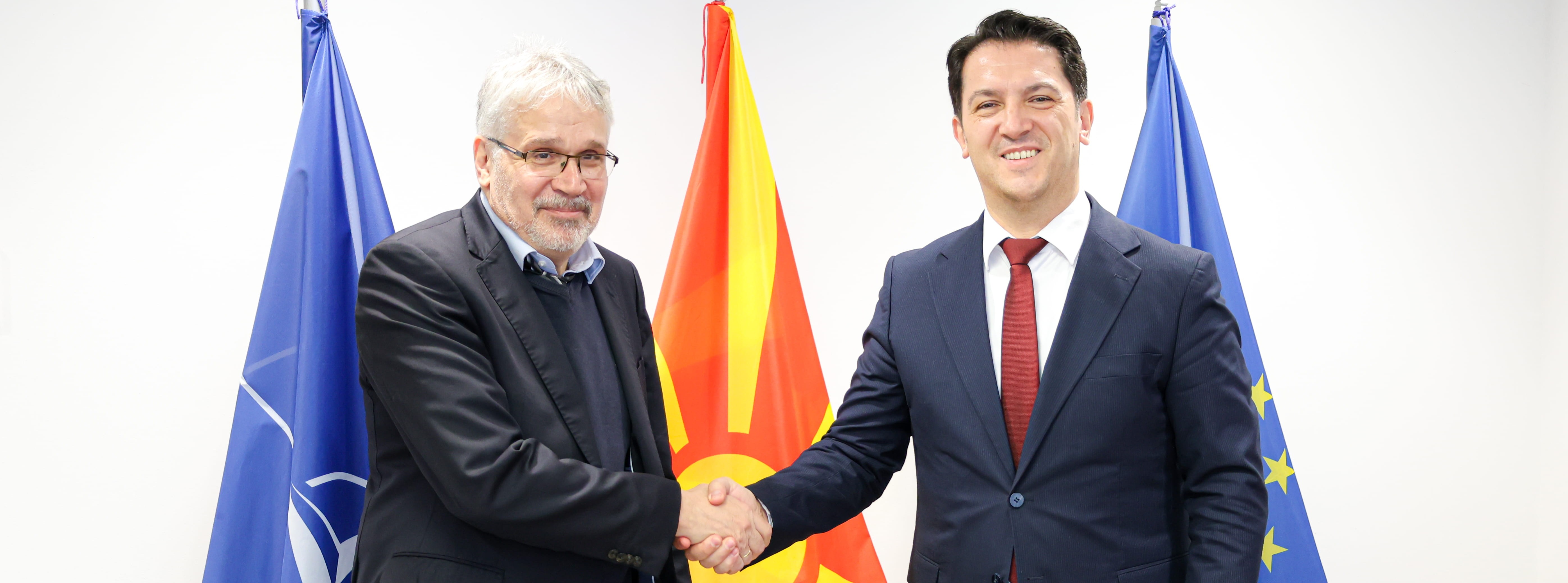 Заменик-претседателот на Владата и министер за европски прашања се сретна со Амбасадорот на Унгарија