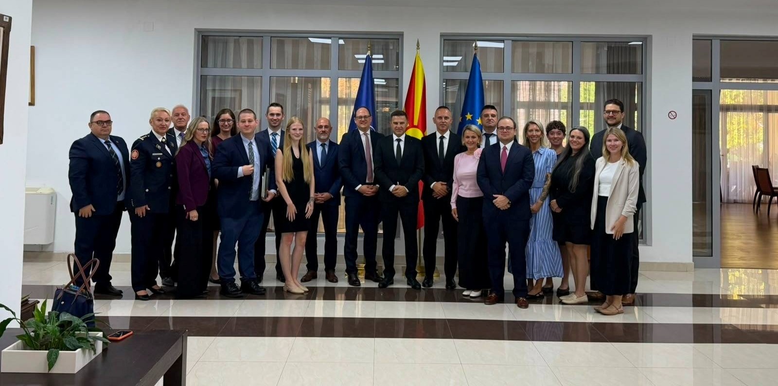 Заменикот министер Шабани на средба со делегација од САД: остануваме силно посветени на трансатлантската врска која ја гарантира нашата колективна безбедност